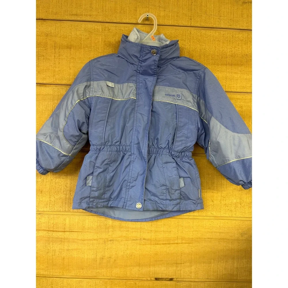 Vintage OshKosh Bgosh Kids 2 in 1 Winter puffer & lighter jacket Size 5